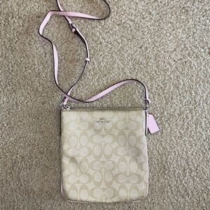 Coach Mini Rowan File Bag In Signature
